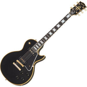 깁슨 Custom Shop 1954 Les Paul Custom Staple Pickup Reissue