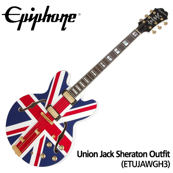 에피폰 Union Jack Sheraton Outfit