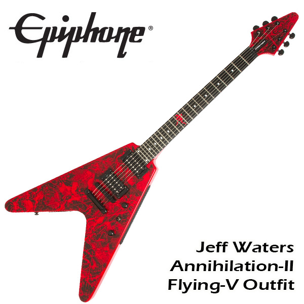 에피폰 Flying V Jeff Waters Annihilation-II Flying-V