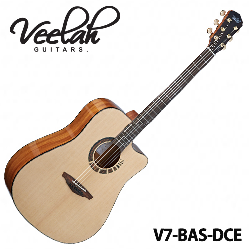 비일라 Dreadnought Cutaway V7-BAS-DCE
