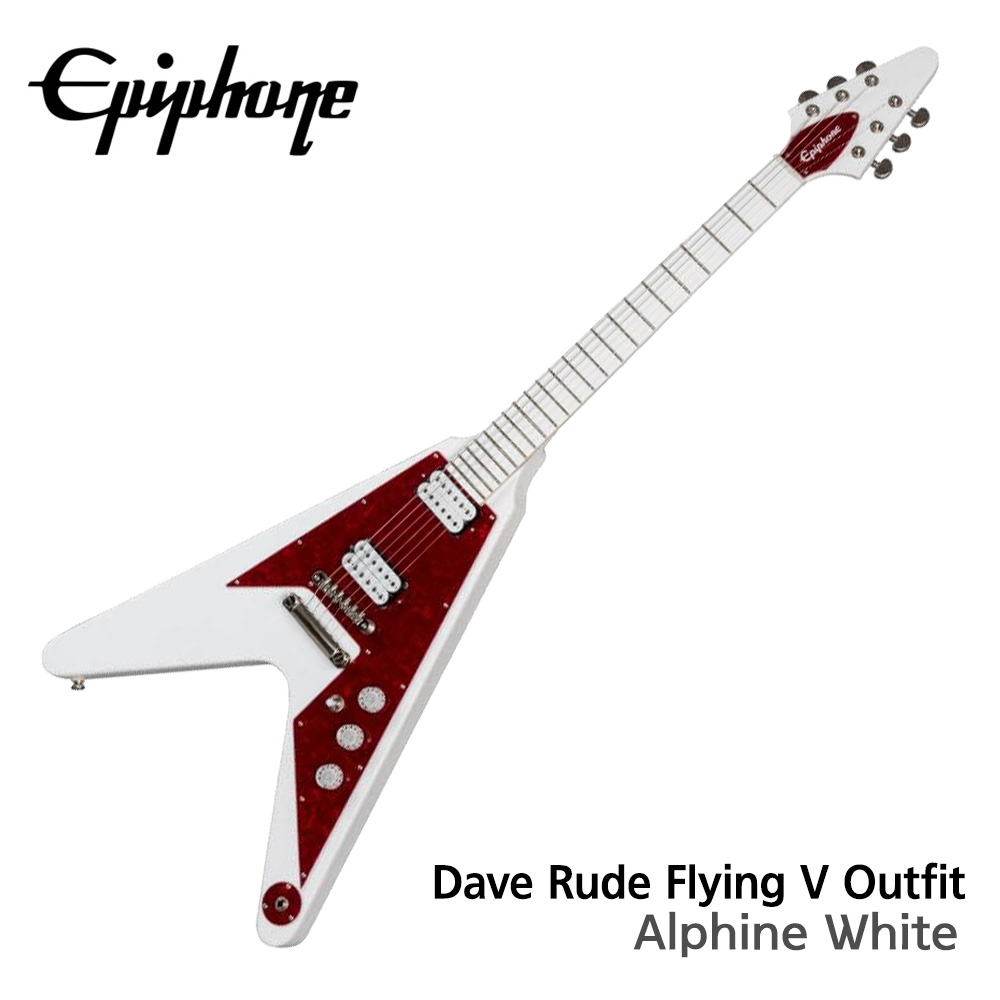 에피폰 Dave Rude Flying V Outfit