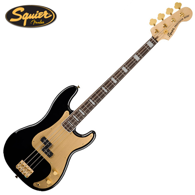 스콰이어 40th Anniversary Precision Bass Gold Edition