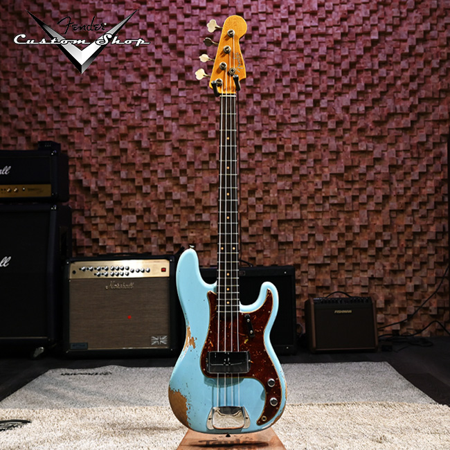 펜더 USA Custom Shop B2 63 Precision Bass Heavy Relic