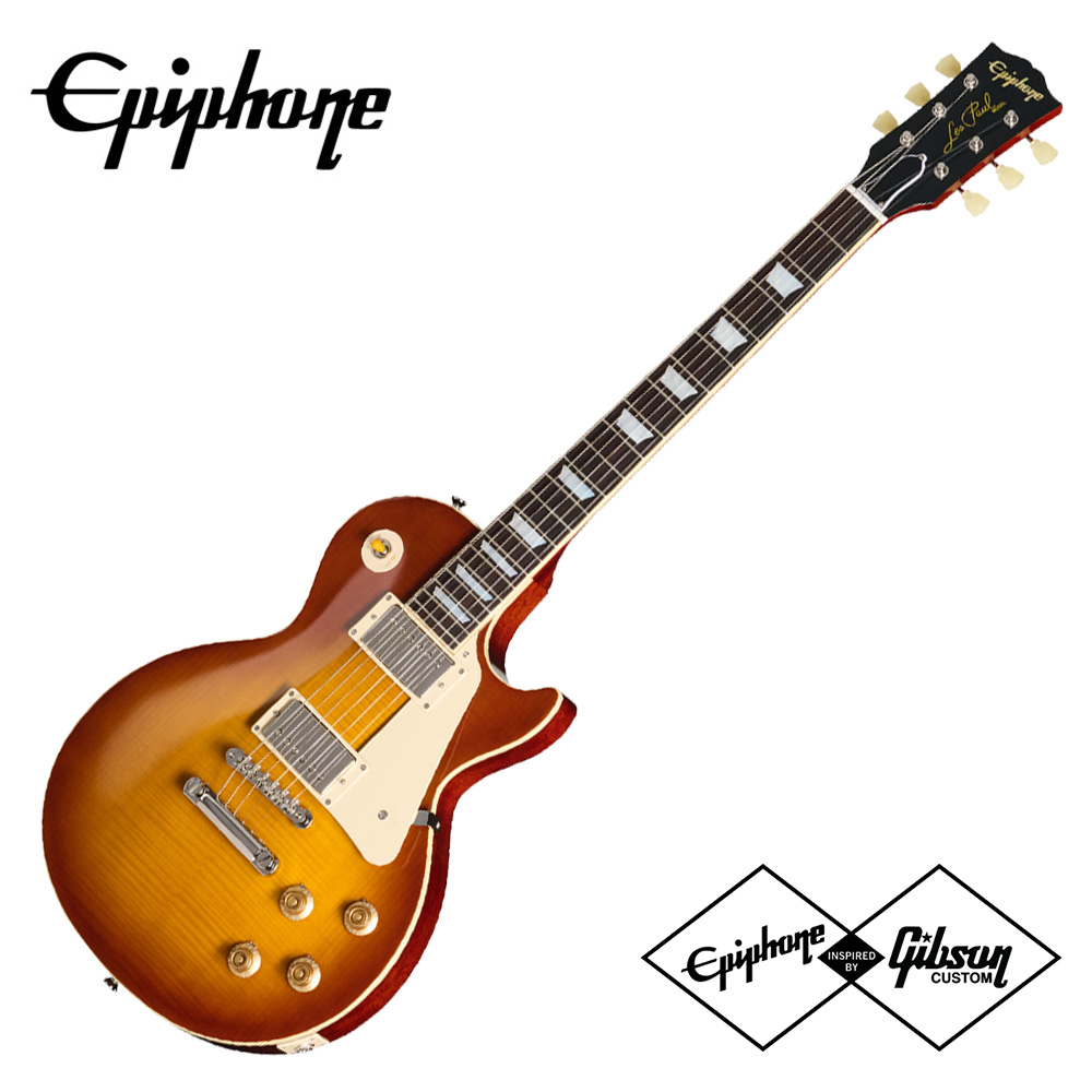 에피폰 ★홍대점★ Epiphone Inspired Gibson 에피폰 1959 Les Paul Standard Iced Tea Burst