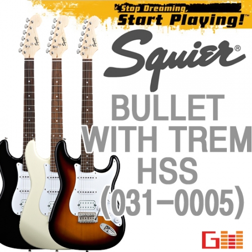 스콰이어 Bullet with Trem HSS