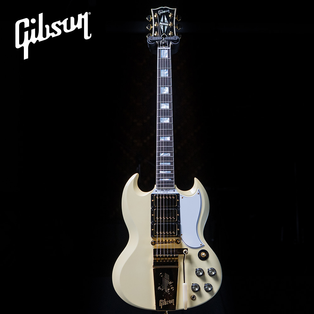 깁슨 Custom 1963 Les Paul SG Custom Reissue VOS with Maestro Vibrola