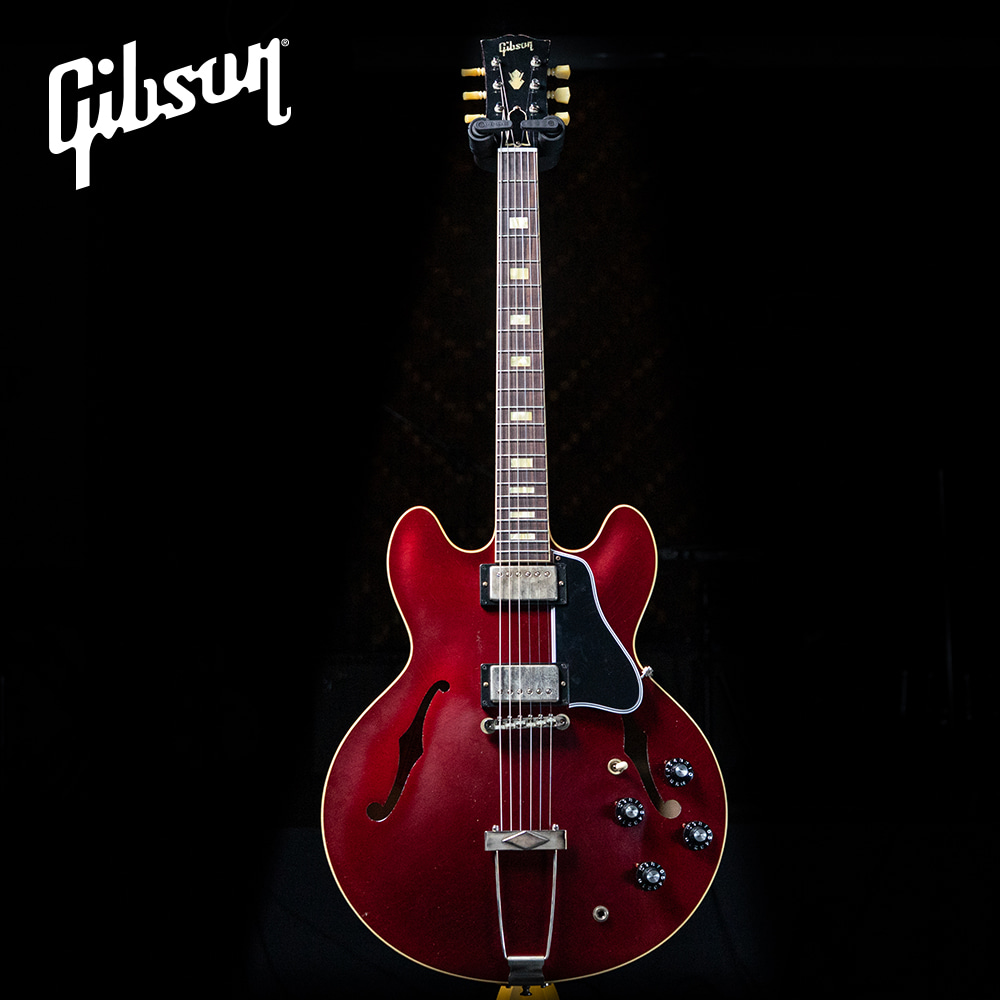 깁슨 Custom 1964 ES-335 Reissue Trapeze Murphy Labs Light Aged NH