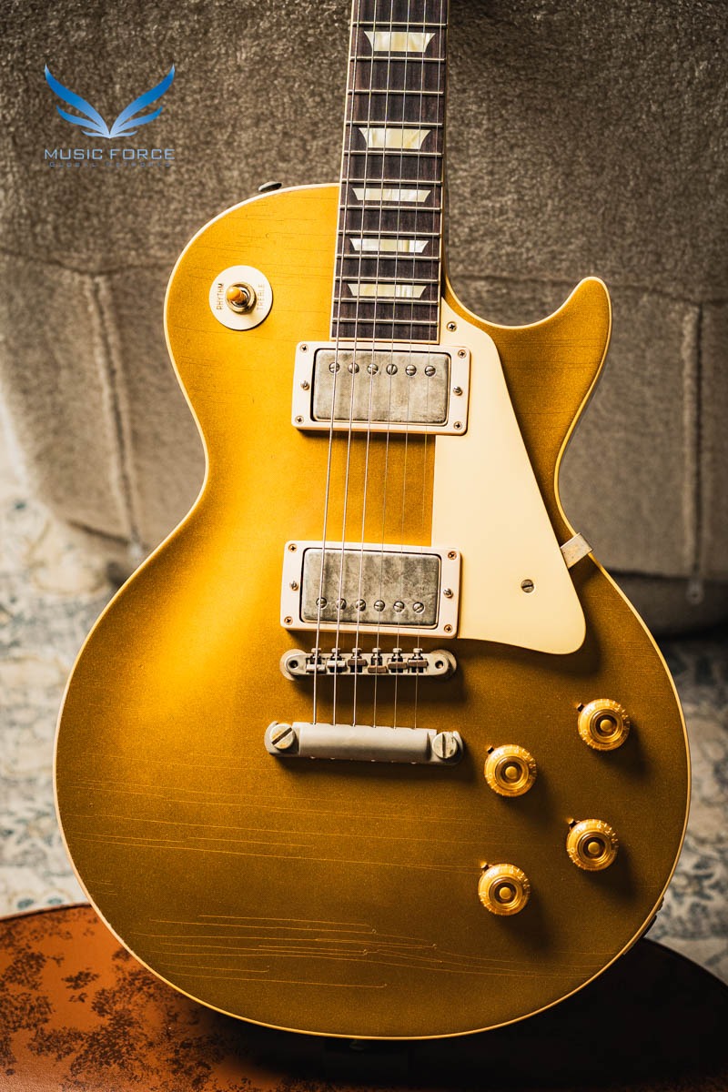 깁슨 커스텀 Historic 1957 Les Paul Standard Goldtop Reissue Tom Murphy Lab Light Aged