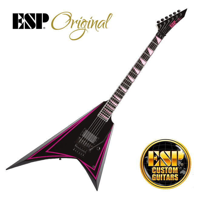 이에스피 Original Custom Shop Custom Shop Alexi Laiho Pink Sawtooth