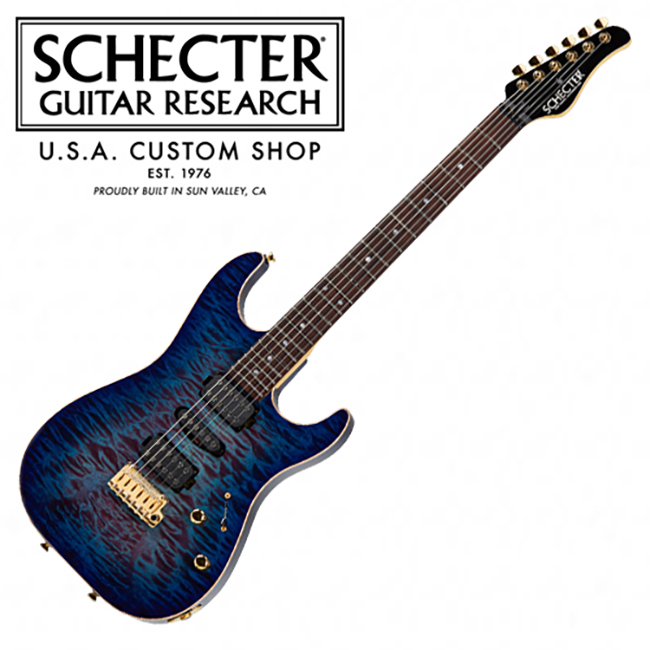 쉑터 USA Custom Shop Sunset Custom-II HSH