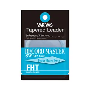 바리바스 테이퍼드 리더 레코드 마스터 SW FHT IGFA 나일론
