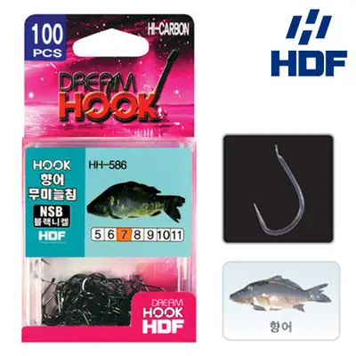 해동조구사 드림훅 향어 무미늘바늘 NSB 덕용