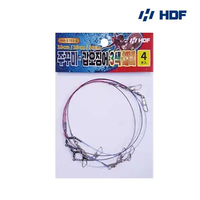 해동 HA-1761 주꾸미 갑오징어 3색채비