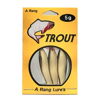 아랑루어 주황색 송어스푼