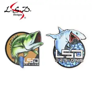 엘에스디 디자인 아웃도어 야외 스티커