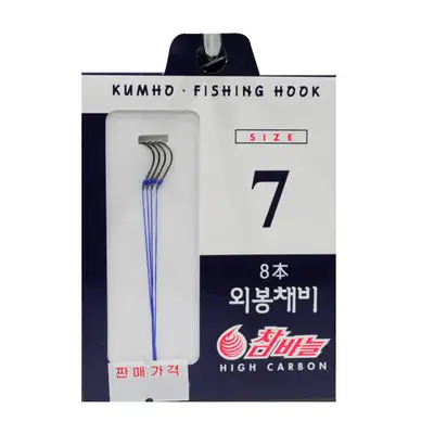 금호조침 KF-325 외봉채비 묶음바늘 붕어바늘