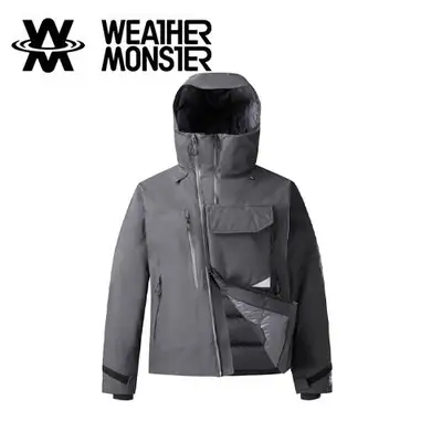 웨더몬스터 여성 라바 고어텍스 구스다운 자켓