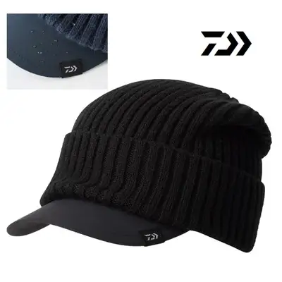 다이와 차양 부착 니트 캡