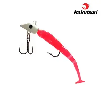 카쿠쯔리 칼춤 갈치 지그헤드+스트레이트웜 원태클 채비