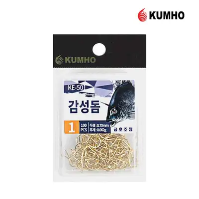 금호조침 KE-501 덕용 감성돔 바늘 (골드)
