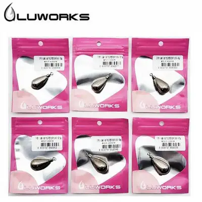 루웍스 TG텅스텐 물방울싱커