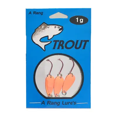 아랑루어 파란색 마이크로 송어스푼