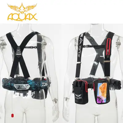 아쿠아엑스 허리형구명동의멜빨