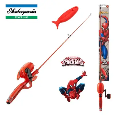 셰익스피어 마블 스파이더맨 어린이낚시세트