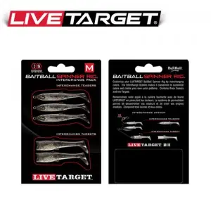 라이브타겟 라이브타겟 베이트볼 스피너 리그 인터체인지 팩 M