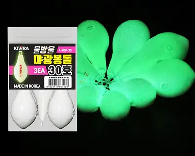 키우라 물방울 야광봉돌