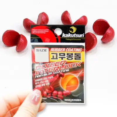 카쿠쯔리 논슬립 연납 고무봉돌 레드