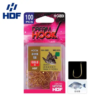 해동조구사 드림훅 감성돔 골드 벌크 HH-567