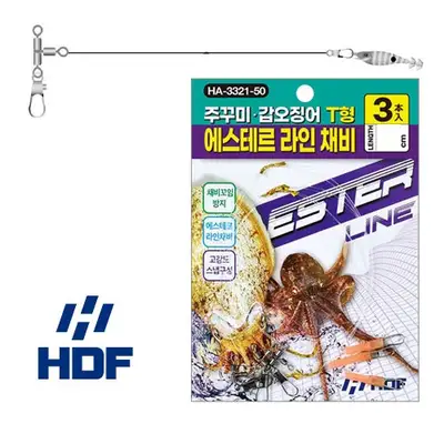 해동조구사 T형 에스테르라인 채비