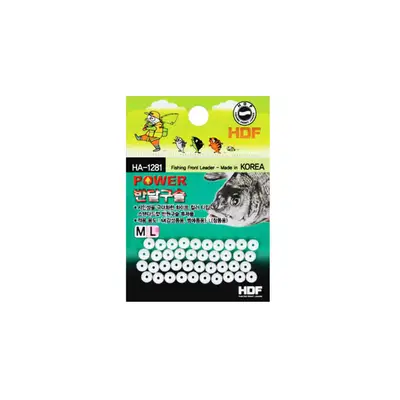 해동 HA-1281 파워 반달구슬 찌낚시 소품