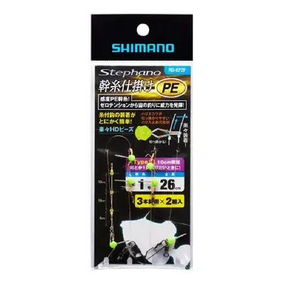 시마노 스테파노 가짓줄 채비 PE 타입2 세트