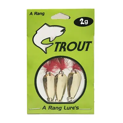 아랑루어 초록색 송어스푼