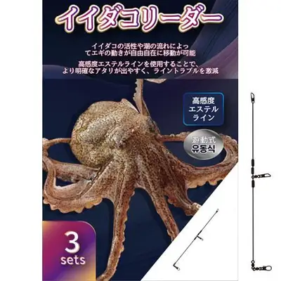 태클블루 이이다코 리더 쭈꾸미 유동식 채비