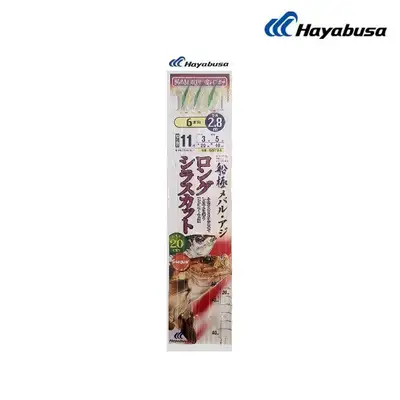 하야부사 반짝이 & 믹스 고등어 껍질 레인보우 SD724 볼락 열기 카드채비