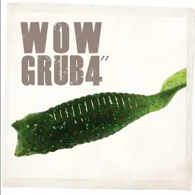 다미끼 와우 그럽 4인치